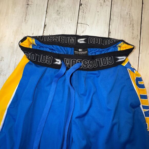 UCLA Bruins Colosseum Shorts Mens Small Blue Basketball Stretch Pockets Skate - Picture 5 of 7